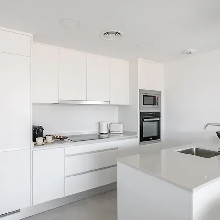 Sea View, Heated Pool, Garage, Ac, Playground Apartment